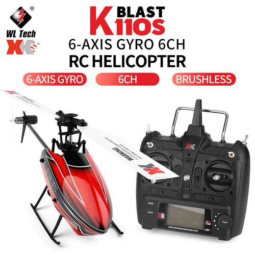 Wltoys k110s 6ch - xk, 3d