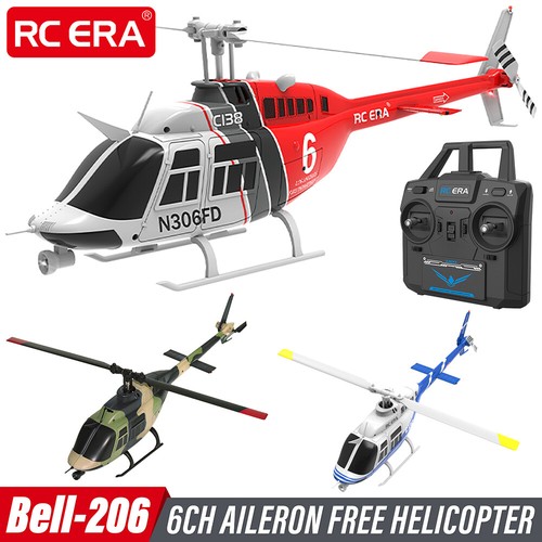 Era bell 206 elicottero - rc, bell-206