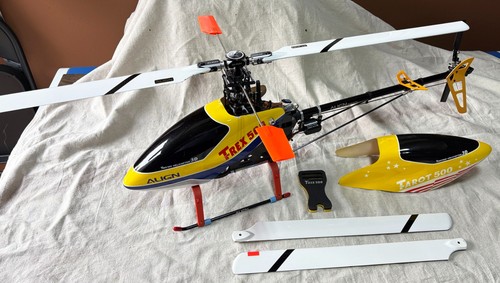 Align trex 500 elicottero - 500, 3d