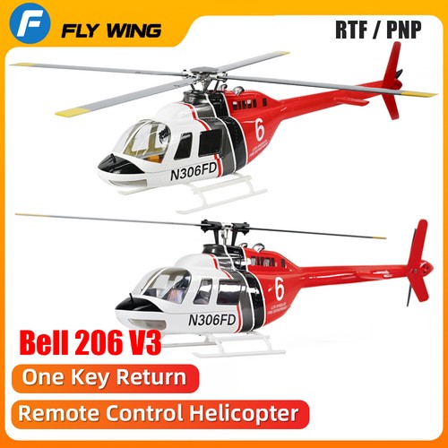 Flywing bell 206 6ch gps - v3, 3d