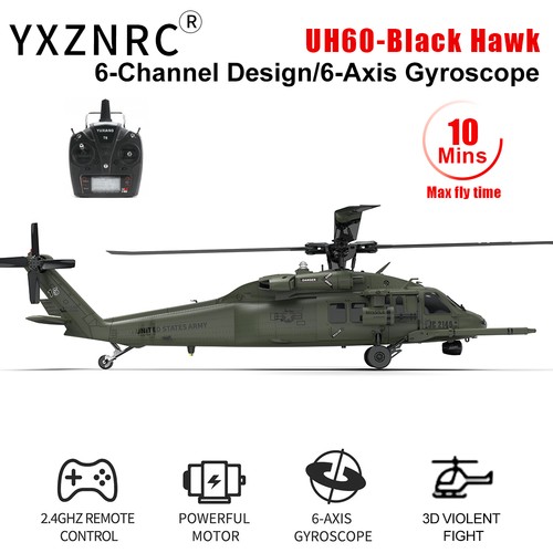 Yxznrc uh60 black - uh60, 6ch